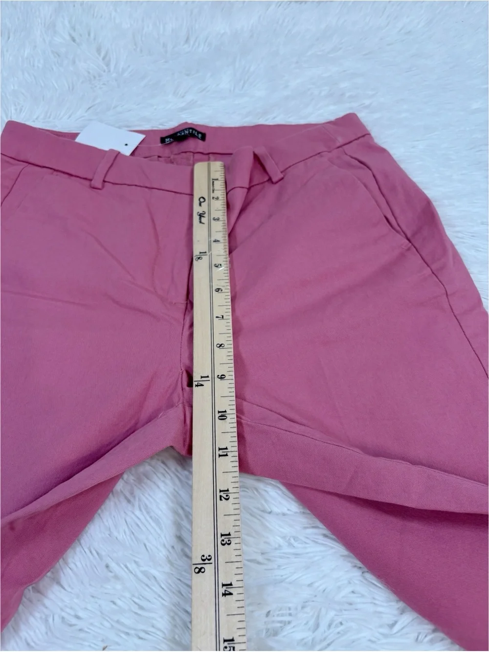 J. Crew‎ Mercantile NWT size 6 Effortless Slim Crop Chino Pants Stretch in pink